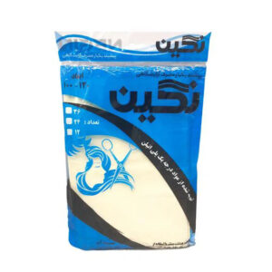 پیش بند یکبار مصرف آرایشگاهی نگین بسته 12 عددی