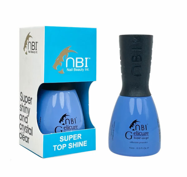 سوپر تاپ شاین ناخن ان بی آی nbi حجم 15 میل - Image 1