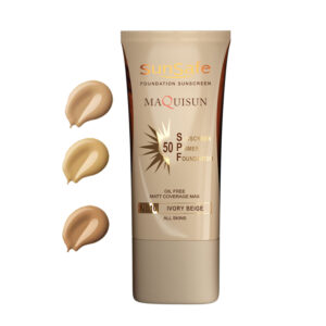 ضد آفتاب کرم پودری و پرایمری مکیسان SPF 50 سان سیف