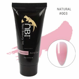 پلی ژل کاشت ناخن نچرال 60 گرم  ان بی آی NBI