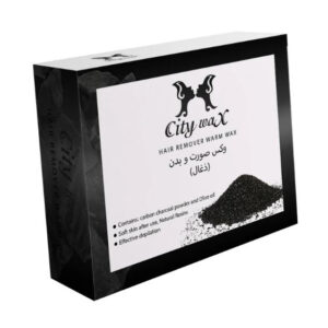 وکس موبر قالبی 500 گرم ذغال سیتی وکس