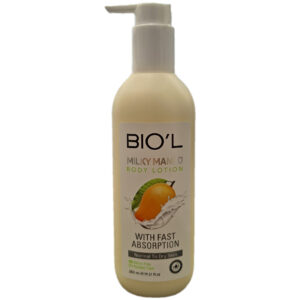 لوسیون مرطوب کننده بدن شیر انبه بیول حجم 250ml