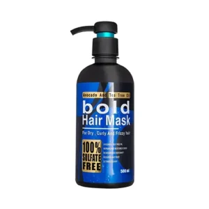 ماسک مو بیلیارد مخصوص موهای فر و وزدار مدل Bold حجم 500 میلی لیتر