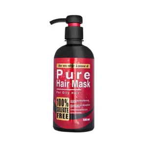 ماسک مو با آبکشی بیلیارد مخصوص موهای چرب مدل Pure حجم 500 میلی لیتر