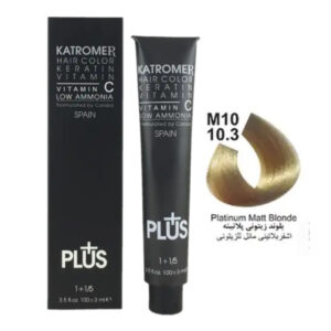 رنگ مو کاترومر سری زیتونی M10 - 10.3 زیتونی پلاتینه