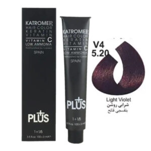 رنگ مو کاترومر V4 - 5.20 شرابی روشن