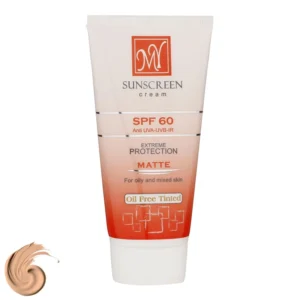 کرم ضد آفتاب رنگی مای SPF60 حجم 50 میلی لیتر مناسب پوست های چرب و مختلط
